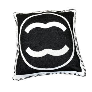 Lüks mektuplar yastık kılıfı atma kaşmir tasarımcı yastık kekmir dekoratif yastık kılıfı iç lüks marka araba yastıkları ucuz yastıklar satışta