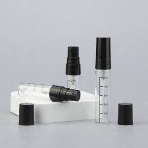 Toptan mini kozmetik ambalaj püskürtücü şişeler 2ml 3ml 5ml parfüm seyahat kullanımı için ölçekli