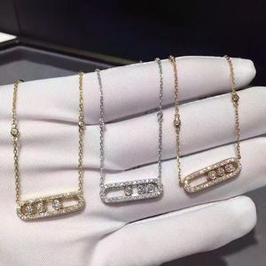 kadınlar için bilezik kolyeler gümüş tasarımcı takı seti 18K Altın hareketli tam elmas bilezik unisex Moda Partisi Noel Düğün hediyeleri Doğum günü kız satışı