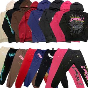 Felpe con cappuccio spider firmate da uomo Pullover Red Sp5der Young Thug 555555 Felpe con cappuccio Angel Felpa con cappuccio da uomo da donna Felpa con logo ragnatela ricamato tuta da jogging