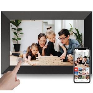 Цифровые фотоаппараты Frameo 101-дюймовый Smart WiFi Po Frame Picture HD IPS с сенсорным экраном 32 ГБ 231101