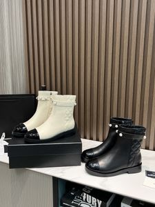 Ağır hizmet tipi bej tıknaz platform botlar deri bağcıklı ayakkabılar savaş bot zincirleri toka düşük topuk martin patik ayak bileği lüks tasarımcılar marka ayakkabı botları 35-41