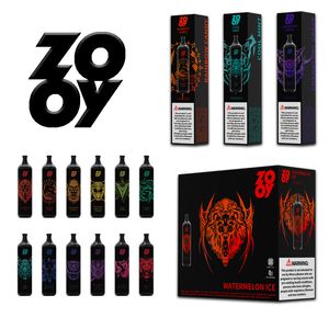 Zooy Electronic Cigarette Zooy King 7000 Puff Onderable Vaper Mini Cup 650MAH Перезаряжаемая аккумулятор