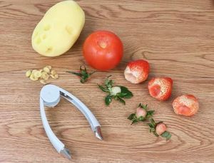 Ананасовый нож для снятия глаз Клип клубничный артефакт ешьте фрукты для снятия фруктов.