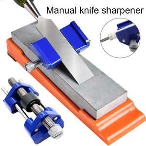 mm Manual Knife Sharpener Metal Wood Chisel Abrasive Tools Sharpening Blades Tool Honing For Woodworking Iron Planers