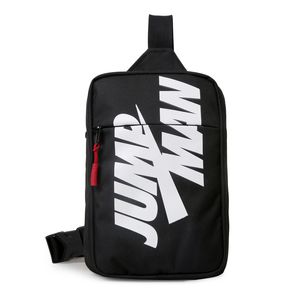 Jump Man erkekler için büyük kapasiteli spor göğüs çantası, portatif seyahat açık hava crossbody çanta ruan3698