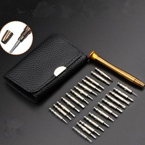 Hand Tools ZtDpLsd 25 In 1 Multi-function Case Bit Set Disassemble Repair Leather Sheath Manual Screwdriver Assembly Combination