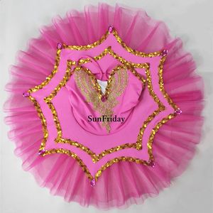 Dancewear Swan Lake Girls Ballet Tutu Bale Kostüm Balinin Sahnesi Çocuklar İçin Bale Profesyonel Dans Elbisesi 231102