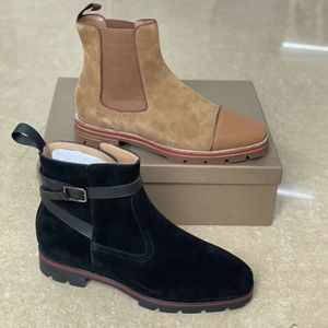 Tasarımcılar Erkek Ayakkabı Ayak Bileği Botları Orijinal Deri Yüksek Topuklu Ayak Ayak Ayak Ayak Ayakkabı Erkekler Kış Moda İş İş Elbise Botları No491