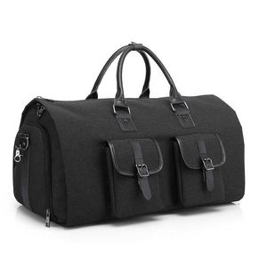 Yeni katlanır takım çanta erkekler büyük kapasiteli el bagaj çantası çok fonksiyonlu depolama çantası 231015