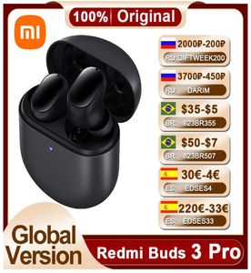 2021 Xiaomi Redmi Buds 3 Pro Global Versiyon TWS Bluetooth kulaklıklar kablosuz kulaklıklar 35db anc dualdevice Redmi Airdots 3 Pro5147481
