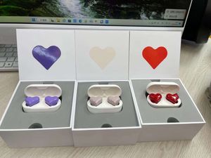 Heart Model Buds Pro Tws Stereo Hands Wireless Charging Headphones With Charger Box Power Display