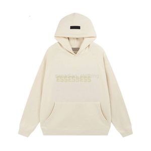 Essent Hoodie Essentialhoodies Мужчины Essentialshirt Женский спортивный костюм Высочайшее качество хлопковой уличной одежды Спортивный костюм оптом 2 шт. 10% Размер США S-xl 66u6r