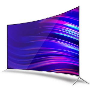 Üst TV Cenview Fabrika Fiyat Düz Ekran 43 inç TV 65 Kavisli Akıllı Tam 4K HD LED Televizyon