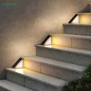 Novelty Lighting Outdoor Solar Led light Stairs Lighting Solar Lamp Garden Lights Outdoor Lighting Solar Lighting Sunlight Outdoor Solar Lights P230403