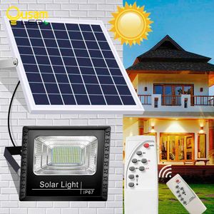 Novelty Lighting Outdoor Solar Led Lights Solar Streetlights For Outdoor Garden Light Foco Exterior Lighting Street Wall Lamp With Remote Control P230403