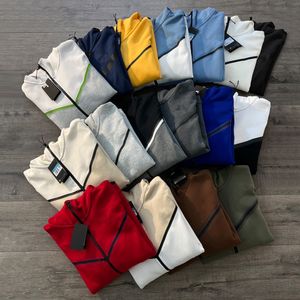 Yeni Sezon Teknoloji Polar Yüksek Kaliteli Erkek Pantolon Tasarımcıları Hoodies Ceketler Spor Uzay Pamuk Hoodie Tam Zip Ceket