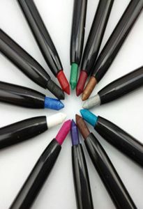 12 renk su geçirmez göz kalemi parıltılı kalemler göz kalemi makyaj dudak astar seti su geçirmez göz kalemi kalem göz farı kalemi 003841277