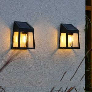 Novelty Lighting Solar Outdoor Garden Light Sunlight Wall Lamp Home Villa Balcony Wall Light Terrace Decorative Atmosphere Lights Energy Saving P230403