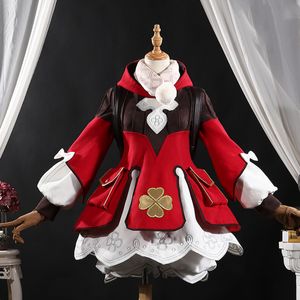 Tema Kostüm Genshin Etki Klee Spark Şövalye Sevimli Üniforma Rolü Cadılar Bayramı Ücretsiz Teslimat 230404
