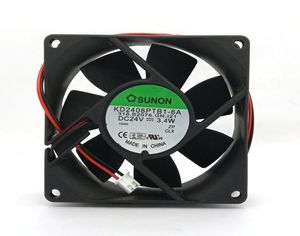 Orijinal Sunon KD2408PTB16A DC24V 34W 80X80X25MM 8CM 2LINES INVERTER SOĞUTMA FAN6043988