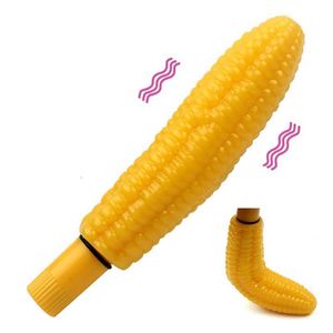 Seks oyuncak masajı silikon gerçek yapay penisi, kadın için mısır vibratör hissi güçlü g-spot stimülasyon masajı erotik oyuncaklar ürünü