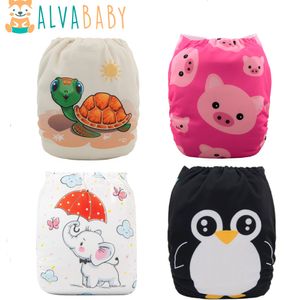 Cloth Diapers U Pick AABABY Most Digital Position Baby Cloth Diaper with Microfiber Insert 230404