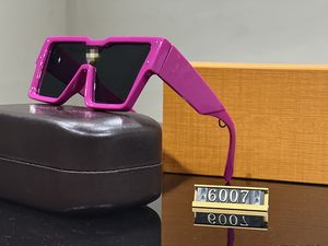 Dikdörtgen Tasarımcılar Güneş Gözlüğü Erkek Kadın UV400 Kare Polarize Polaroid Lens Güneş Gözlükleri Lady Moda Pilotu Dış Spor Seyahati Plaj Güneş Gözlüğü
