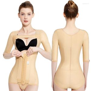 Kadın şekillendiricileri esnek kontrol shapewear bodysuit fermuar kılıfı ile kadınlar vücut şekillendirici spandeks hemşirelik için iç çamaşırı zayıflama