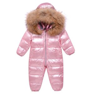 Hotsell children clothing winter overalls for kids down jacket boy outerwear coat thick snowsuit baby girl clothes parka infant overcoat 211