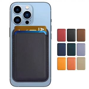 Чехол-кошелек из натуральной кожи с магнитным покрытием для Magsafe Iphone 13 15 pro max, чехол для сумки, держатель для карт из натуральной кожи для Iphone 12 pro