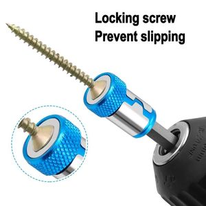 Hand Tools Screwdriver Magnetic Ring 1/4inch Universal Screw Driver Head Accessories 6.35mm Shank Anti-Corrosion Drill Bit