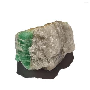 Декоративные фигурки C5-8A Top Natural Quartz Emerald Mineral Crystal Образец из провинции Малипо Уеншан Юньнан Китай