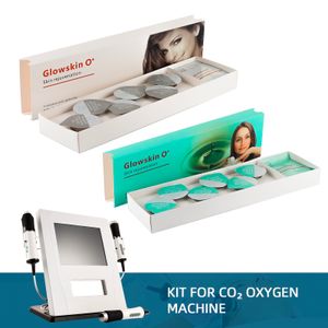 CO2 Bubble Oxygen Face Carbon Peeling Beauty Machine Аксессуары Запчасти Bright Revive Kit Oxygen Capsugen Капсулы и гель для омоложения кожи лица Отбеливание