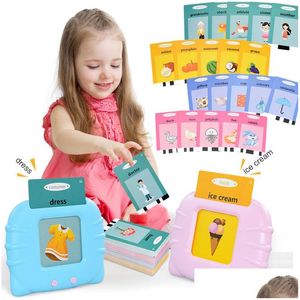 Sözlükler çevirmenleri öğrenen oyuncaklar eğitimsel konuşma görüş kelimeleri flaş kartları garten çocuklar İngilizce dil elektronik kitap dhumq