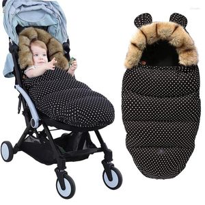 Battaniyeler bebek uyku tulumu kışlık sıcak bebek arabası kiralama çantaları evrensel rüzgar geçirmez açık kalın bebek battaniye