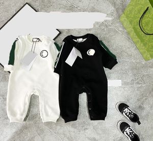 Classic Ribbon plush jumpsuit winrer Pure Cotton Newborn Baby Onesies Bodysuit Spring babys Romper New Born Baby Long Sleeve Clothes CSD2311075