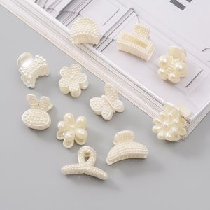 Girls' Head Pieces Pearl Small Grabbing Hair Trip Tomber Mini Hair Female Loves Takami Pony Clamp Little Claw Wholesale
