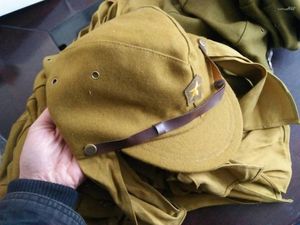 Beralar İkinci Dünya Savaşı Japon Ordusu Asker Tarlası Yün Kap şapka 57-60cm Askeri Savaş Yeniden Avantajları 5605101