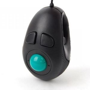 FreeShipping Promosyon! Sıcak Taşınabilir Parmak El Held 4D USB Mini Trackball Mouse GFCBM