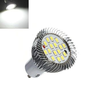 Ampul Gu10 7W 640lm Saf Beyaz 16 SMD 5630 LED Işık Lambaları 85-265vledled