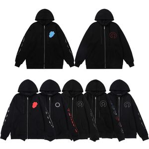 Kış Tasarımcı Mans Hoodies Hoody Sweatshirts Ezirdi Gevşek Uzun Kollu Kadın Sweaters Mektup Örme Siyah At Nalı Giysileri