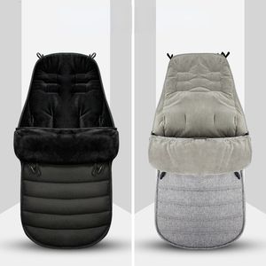 Спальные мешки на открытом воздухе рожденная детская капюшона с твердым зимним мягким мягким ручным мешками теплое покрытие для ноги 230407