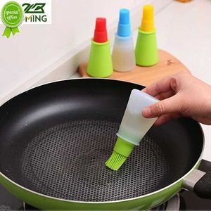 New Wbbooming Kitchen Accessories Tools Food Grade Silicone Oil Brush Basting Brushes Cake Butter Bread Baked Brush Cookware