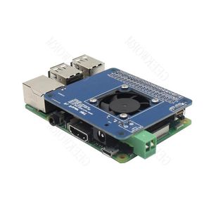 Freeshipping Raspberry Pi 3 Modelo B/2B Programável Inteligente Controle de Temperatura Ventilador Power Hat Board | entrada 6V~14V | DC 5V Máx. 4A Saída Cfcmr
