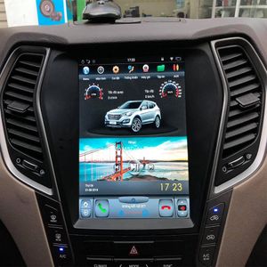 10.4 '' 'Tesla Style Vertical HD -экранный автомобиль DVD DVD Android 11 GPS Navigation для Hyundai IX45/Santa Fe Head Bind Car Stere Auto Carplay