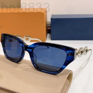 Солнцезащитные очки дизайнерские мужские женщины Z22545E SS Cat Eye Sun Glasses Fashion Retro Simple Style Metal Parms Уникальный дизайн личности Anti-UV400 высшего качества O0ND