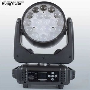 Moving Head Lights High Brightness Classic Lrye Zoom Wash Moving Head DMX Light 19X15W RGBW Disco LED Beam Good Quality For DJ Party Show Event Q231107