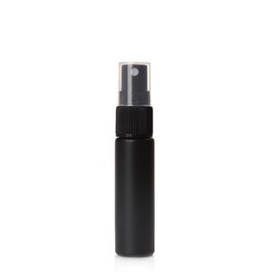 Пользовательский логотип пустой спрысовой насос оптом 10 мл черного парфюмерного стеклянного распылителя бутылка