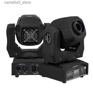 Moving Head Lights LED Spot 60W Moving Head Light Gobo Pattern Rotation Manual Focus With DMX Controller For Projector Dj Disco Stage Lighting Q231107